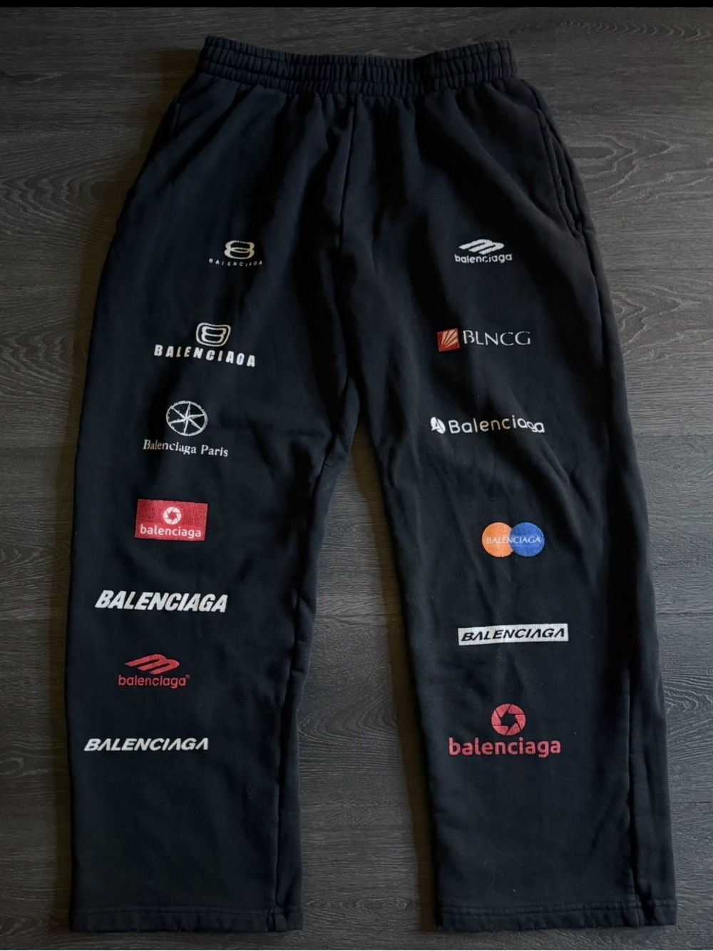 Balenciaga Men’s Sweatpants Multilogo